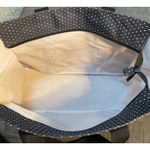 Thirty One Zip Top Organizing Utility Tote Small 15" Ditty Dot Polka Dot 31 ZOUT Black Photo 7