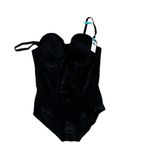 Maidenform  Women's Black Shapewear Bodysuit Size 40C Adj. Straps Padded Cups Photo 2