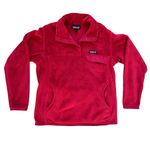 Patagonia Women’s Re-Tool Snap-T Pullover Size Large Deep Red Outdoor Gorpcore Photo 0