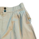 ZARA  Pleated High Waist Wide Leg Pants Size Medium Photo 3