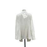 HAVELESS Shine Tie Blouse in White Neck Tie Pussybow One Size Size undefined Photo 6