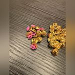 Lot of (54) Mini Gold Pins Lips Rings and Hearts Photo 2