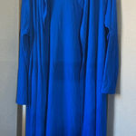 Zeagoo  Vibrant Blue hooded duster xl Photo 0
