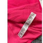 Topshop  Hot Pink Oversized Relaxed Fit Long Jacket Size 6 Small Office Barbie Photo 7