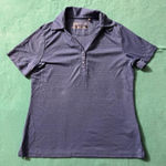 Cutter and Buck Blue Women's Polo Golf Shirt Size Small CB DryTec Luxe Photo 0