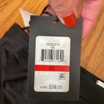 DKNY  Mid‎ Rise Full Coverage Bathing Suit Bikini Bottoms Black XS NWT Photo 3