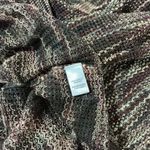 EST 1946 Women's XL Multi Color Striped Square Neck 3/4 Sleeve Knit Sweater Photo 4