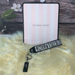Victoria's Secret 
Rhinestone Logo Wristlet Keychain Strap Photo 2