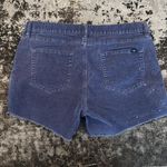 Gap  Blue Corduroy Cutoffs Rise 9" 34x4" Size 8 Photo 1