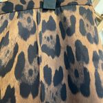 H&M 🐆🔥Women’s EUC  Leopard Trouser Pants Wide Leg Satin Feel Size 6 Workwear Photo 2