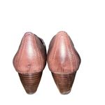 Baretraps  Theresa Brown Leather Clogs with wooden heels women's size 6.5 Photo 3