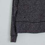 Lululemon Womens Ready To Rulu Funnel Neck Pullover Top Size 6 Gray Running Gym Photo 8