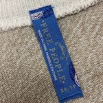 Free People Cream Fair Isle Fit and Flare Short Sleeve Knit Top Size XS Photo 8