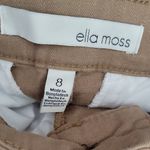 Ella Moss  Women's WideLeg Crop pants Brown Size 8 Photo 10