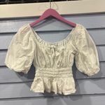 Faithfull the Brand  Venetia Milkmaid Cropped Blouse Photo 2