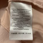 Donna Karan Light Pink Linen Blend Crop Pants Capri Women’s Sz 0 Photo 4