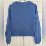 H&M NWOT basic classic blue sweater size small Photo 2