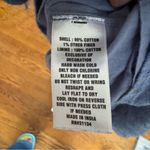 Crown & Ivy Blue chambray Embroidered crochet metallic gold dress Photo 4