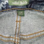 Wild Fable Women's | | Blue Washed Denim Short Cuffed Mid Rise Shorts - 2 / 26R Photo 4