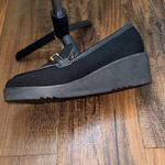 NYDJ  Black Loafers with Gold Chain Detail Photo 10