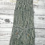 Anthropologie  Ett Twa Safari romper green white stripes buttons shorts 0 Photo 3