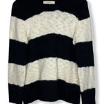Loft  Wool Alpaca Blend‎ Striped Sweater Photo 0