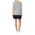 Kate Spade  Broome Street Dot Eyelet Stripe Dress Size‎ Medium Striped Layered Photo 1