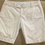 American Eagle Outfitters Cream Bermuda Shorts Photo 0