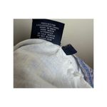 Madison Mathews Blue and Tan Kaftan Mini Dress Sz. M Size M Photo 5