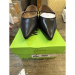 Sam Edelman  Women Nesta Mary Jane Flat Black Leather Size 6.5 Ballet Pointed Toe Photo 4