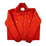 VTG Sweater Womens Academia Quiet Luxury PM Orange Wool Cardigan Buttons Size undefined Photo 1
