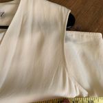 Helmut Lang  stone White color shift Dress size S Small Silk Lined EUC Photo 6