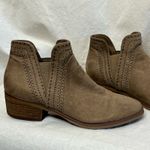 MIA ‎ Jayden Pull On Bootie Ankle Boot Taupe Brown Size 7 Country Western Heel Photo 2