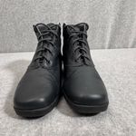 Vintage Ros Hommerson Women's Navy Leather Lace Photo 3