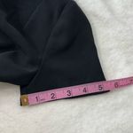 Trina Turk Black Short Sleeve Boxy Blouse Photo 5