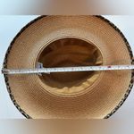 Cruise Club Leopard Trim Straw Hat Photo 6
