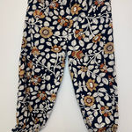 Shae by SASSAFRAS Women’s Regular Fit Floral Print‎ Cotton Joggers Size M Black Size M Photo 0