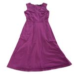 Eshakti Dress Womens 4 Sleeveless Fit Flare Knee Length Pockets Casual Workwear Photo 0