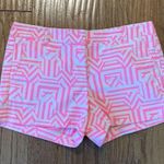 J.Crew pink neon geometric chino short size 6 Photo 2