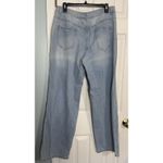 SheIn NWT SXY Light Wash, Distressed Wide-Leg Jeans, XL Photo 4