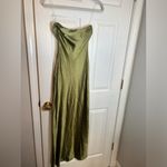 SNDYS x REVOLVE Angel Strapless Midi Dress in Olive Green Size XS Photo 8