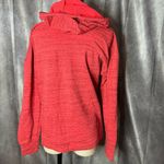 Reebok  Hoodie Heathered Red Sweatshirt, Large Photo 3
