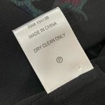 STAUD Milla Puff-Sleeve Midi-Dress - Black Abstract Wave - 4 Photo 12