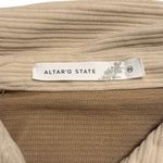 Altar'd State Size M Colorblock Corduroy Shacket Jacket Brown Pink Oversized Photo 4