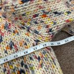 Ulla Johnson  Oversized Wool Beige Confetti Mockneck Sweater Size Small Photo 4