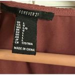 Forever 21  Womens Tank Top Sleeveless Lace‎ Pleated Blouse Mauve Size Large Photo 2