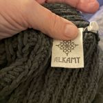 Oversized open front Cozy Green Cable Knit Cardigan L Size L Photo 4