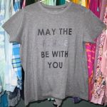 Uniqlo Disney x  Star Wars Jedi May the force be with you womens XL Photo 0