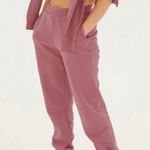 Girlfriend Collective  Organic Cotton Mauve Joggers, size S Photo 0