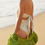 Charlie Holiday x Anthropologie Floral One Piece Swimsuit with Cutouts Photo 5